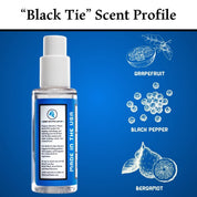 Mark of a Man Beard Oil scent profile – notes of grapefruit, black pepper, and bergamot for a clean, commanding fragrance.