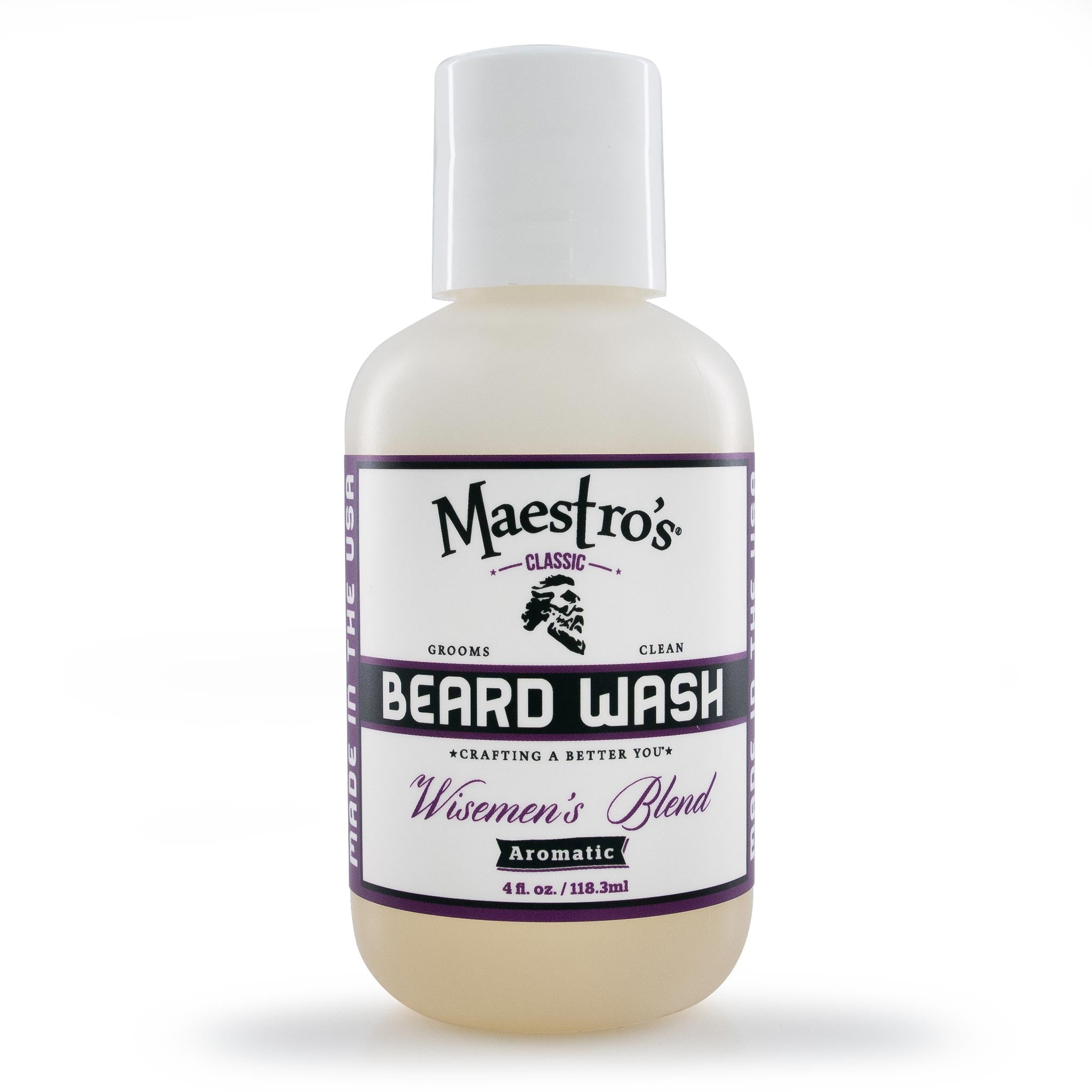 Wisemen's Beard Wash | Cypress Frankincense | Maestro's Classic