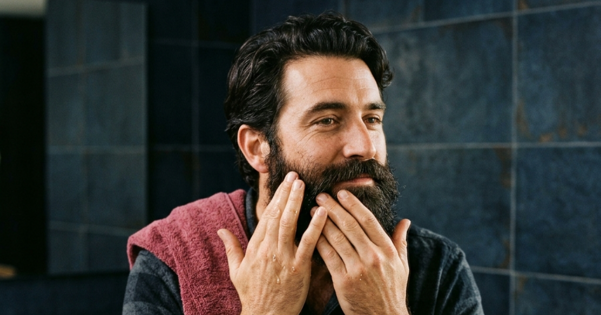How to Keep Your Cheeks Hydrated Under a Long Beard
