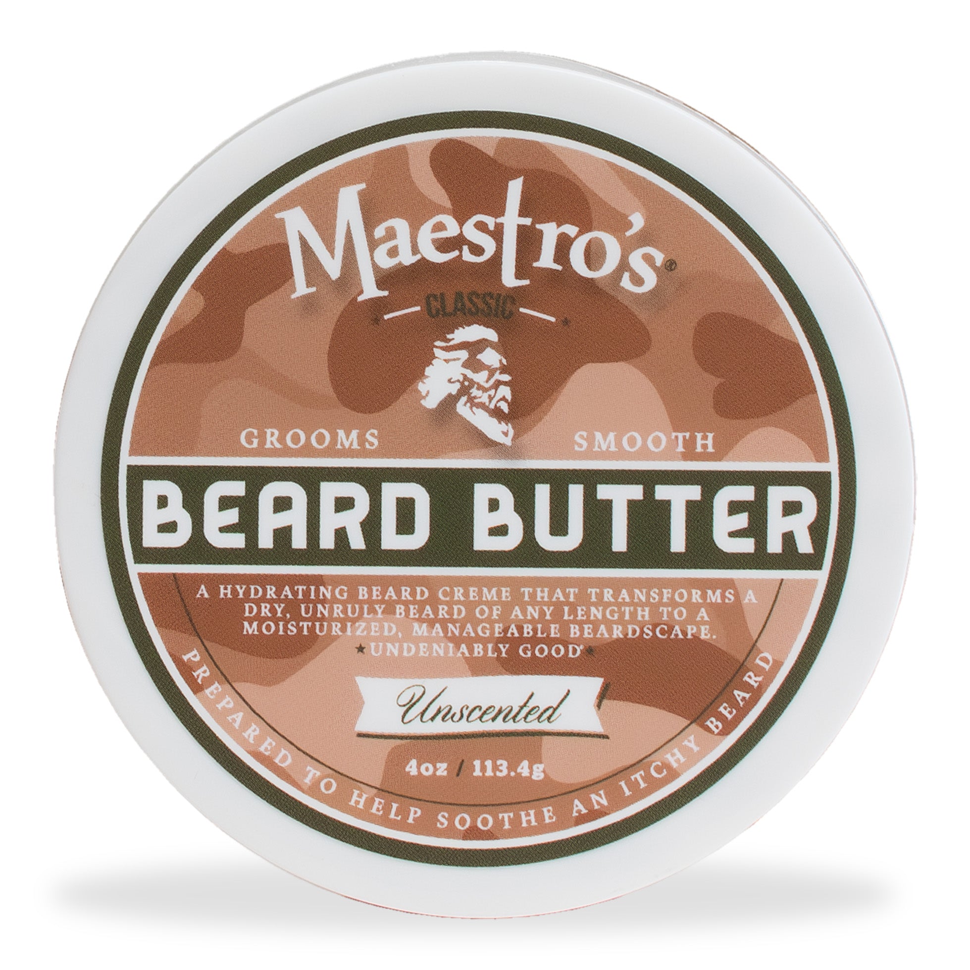 Unscented Blend Beard Butter - Maestro's Classic