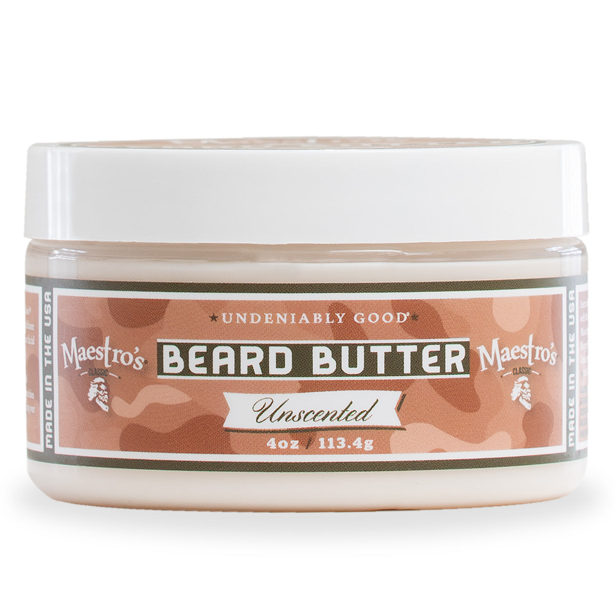 Unscented Blend Beard Butter - Maestro's Classic
