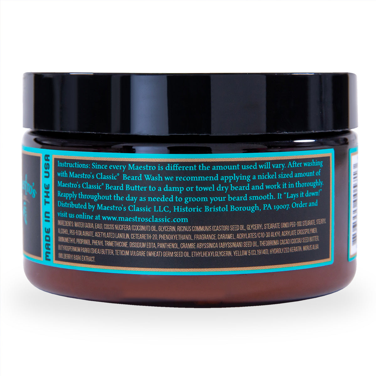 Speakeasy Blend Beard Butter - Maestro's Classic