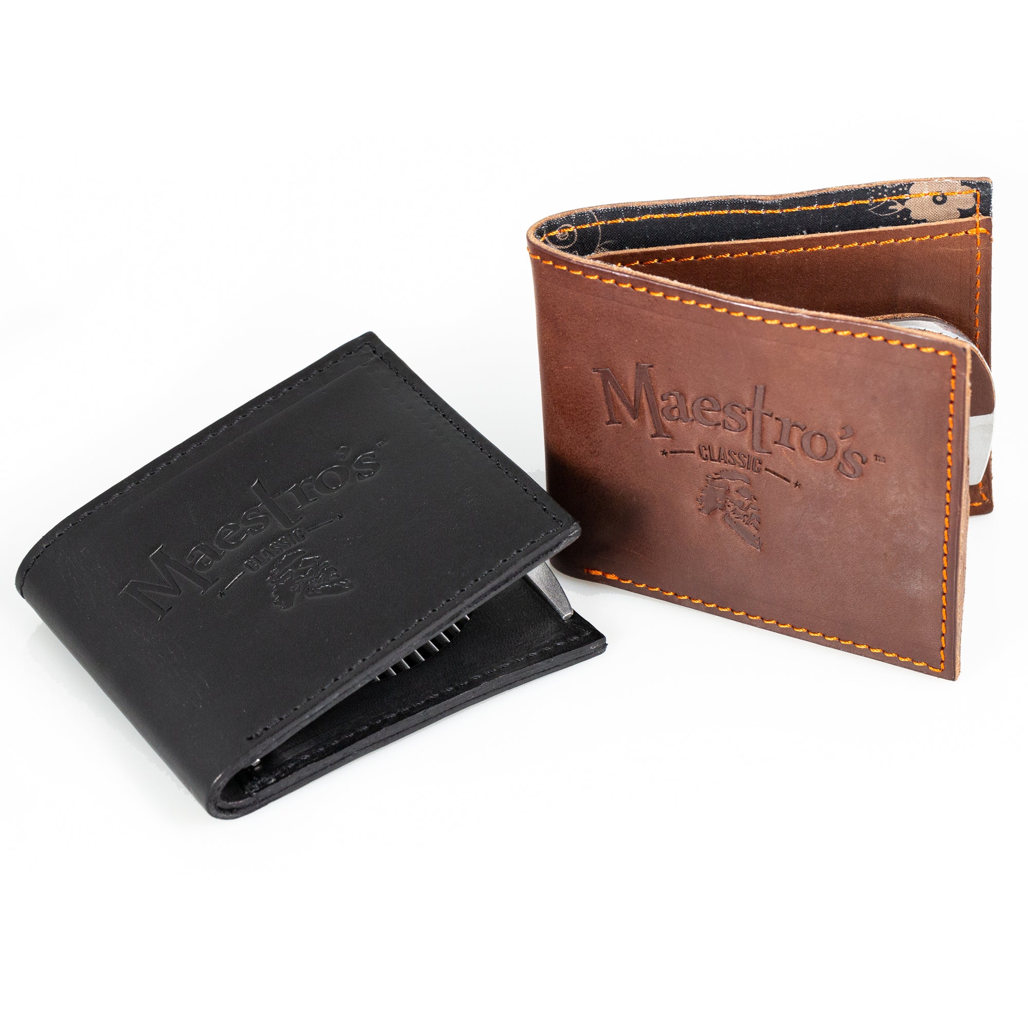 Maestro's Only- Full Size Wallet with Beard Comb