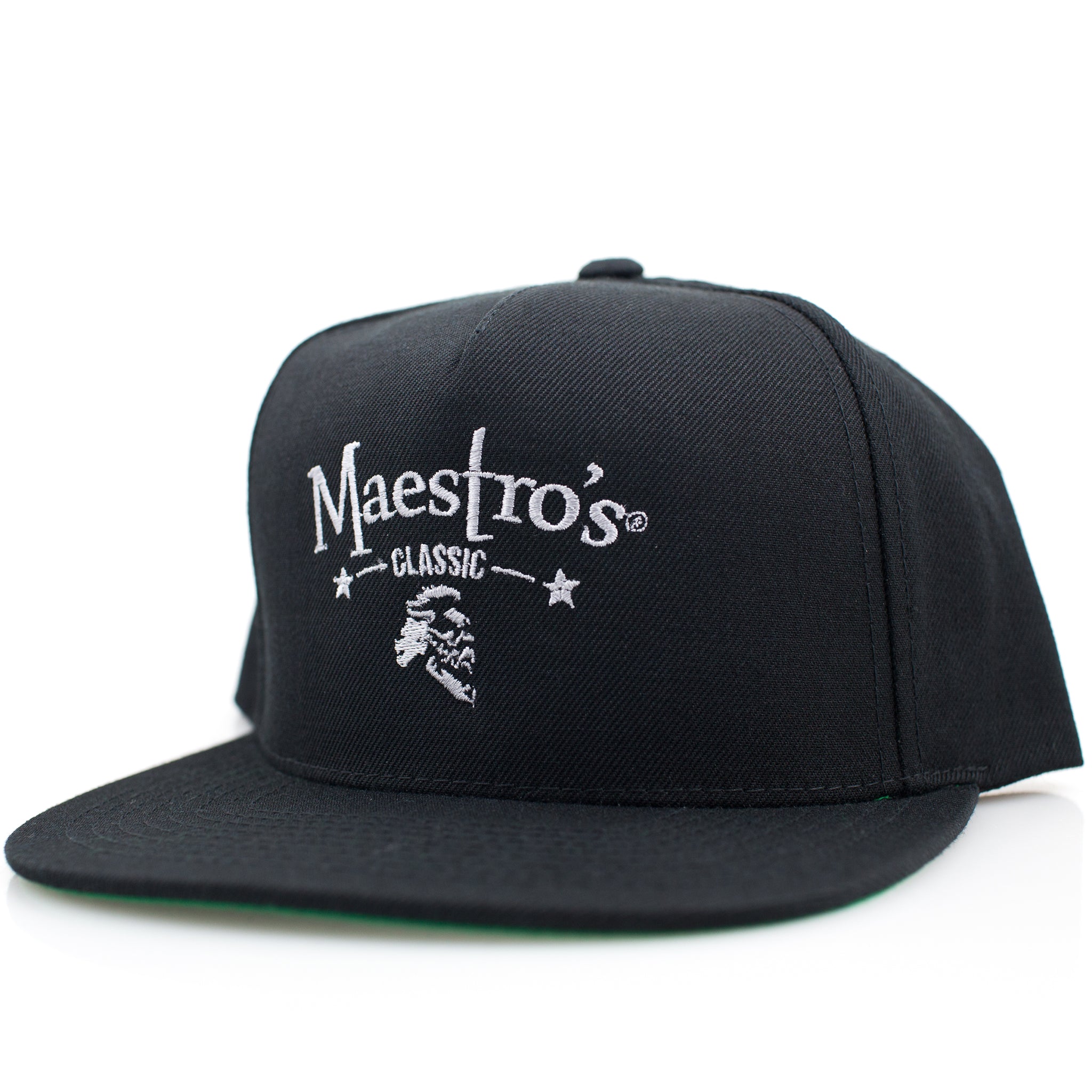 White Snapback - Maestro's Classic
