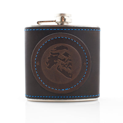 Maestro's Only - Leather Bound Flask