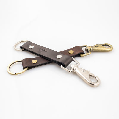 Anthony Spadafora Maestros Classic Leather Keychain