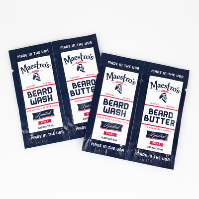 Free Sample Packet- Beard Wash & Beard Butter