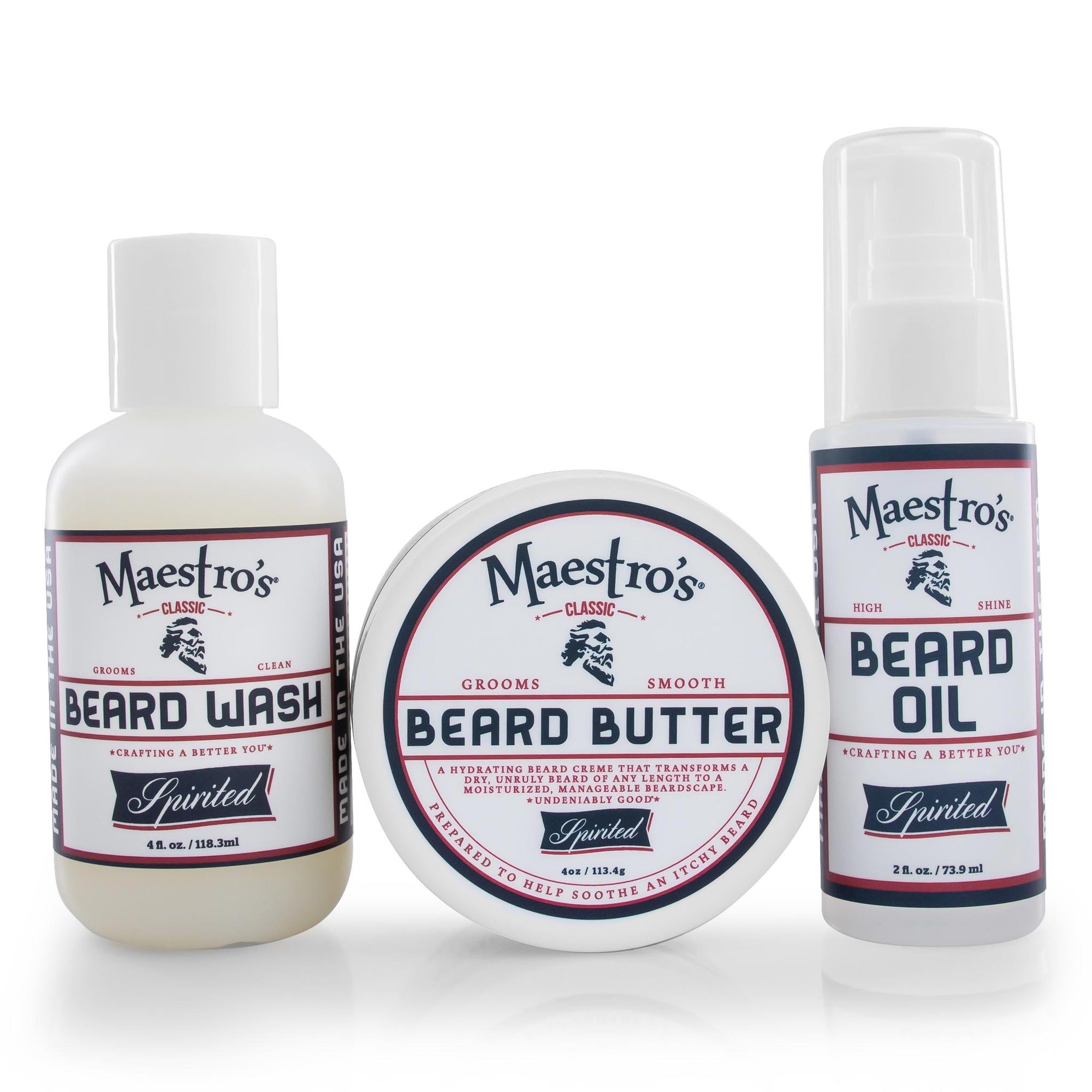 Spirited Blend Set with Beard Oil